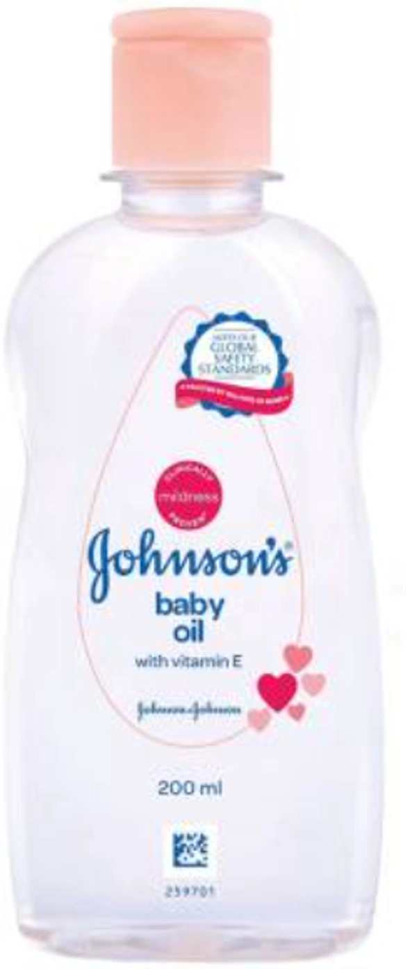 Johnson's Baby Oil with Vitamin E 200ml